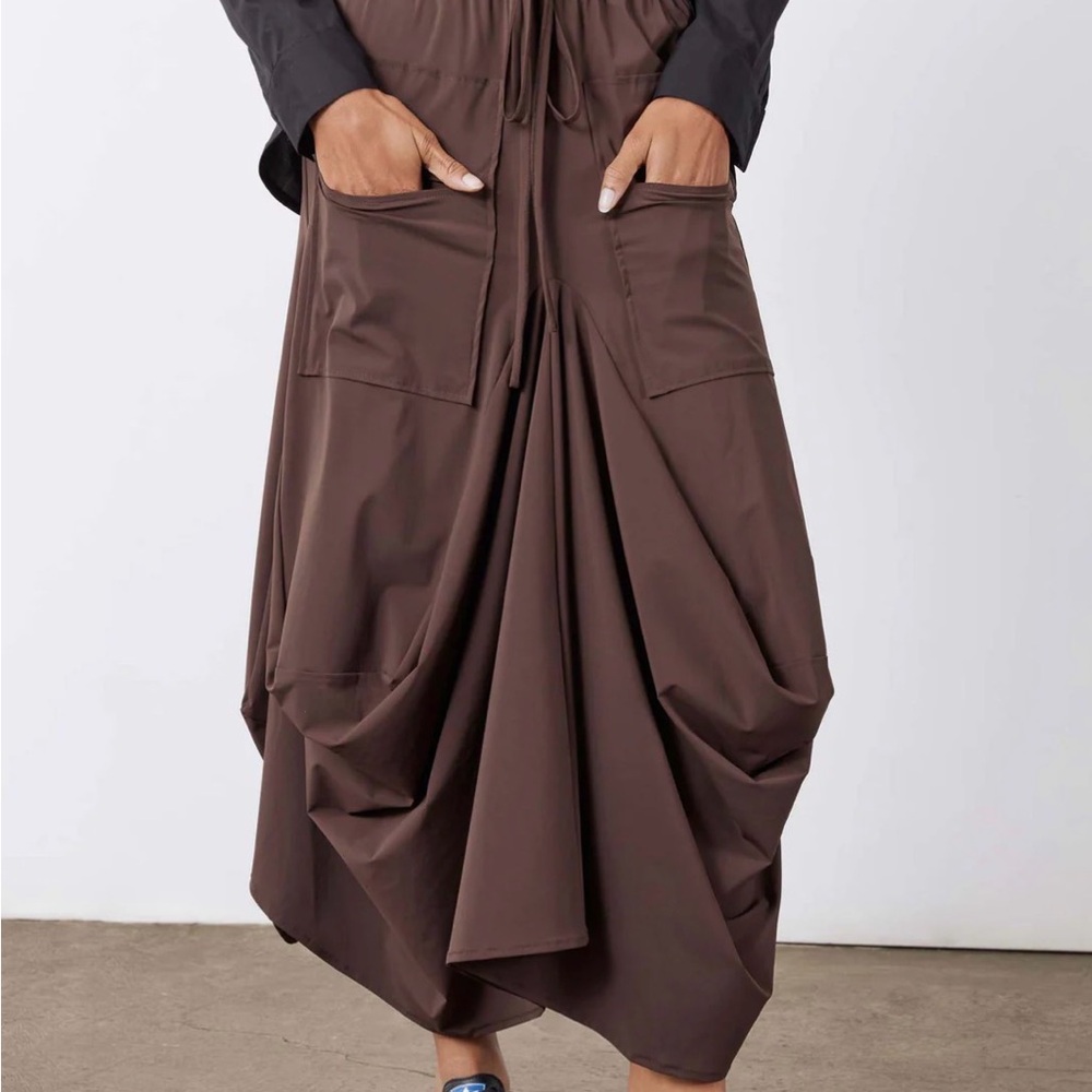 Ruti brand Skirt chocolate brown L